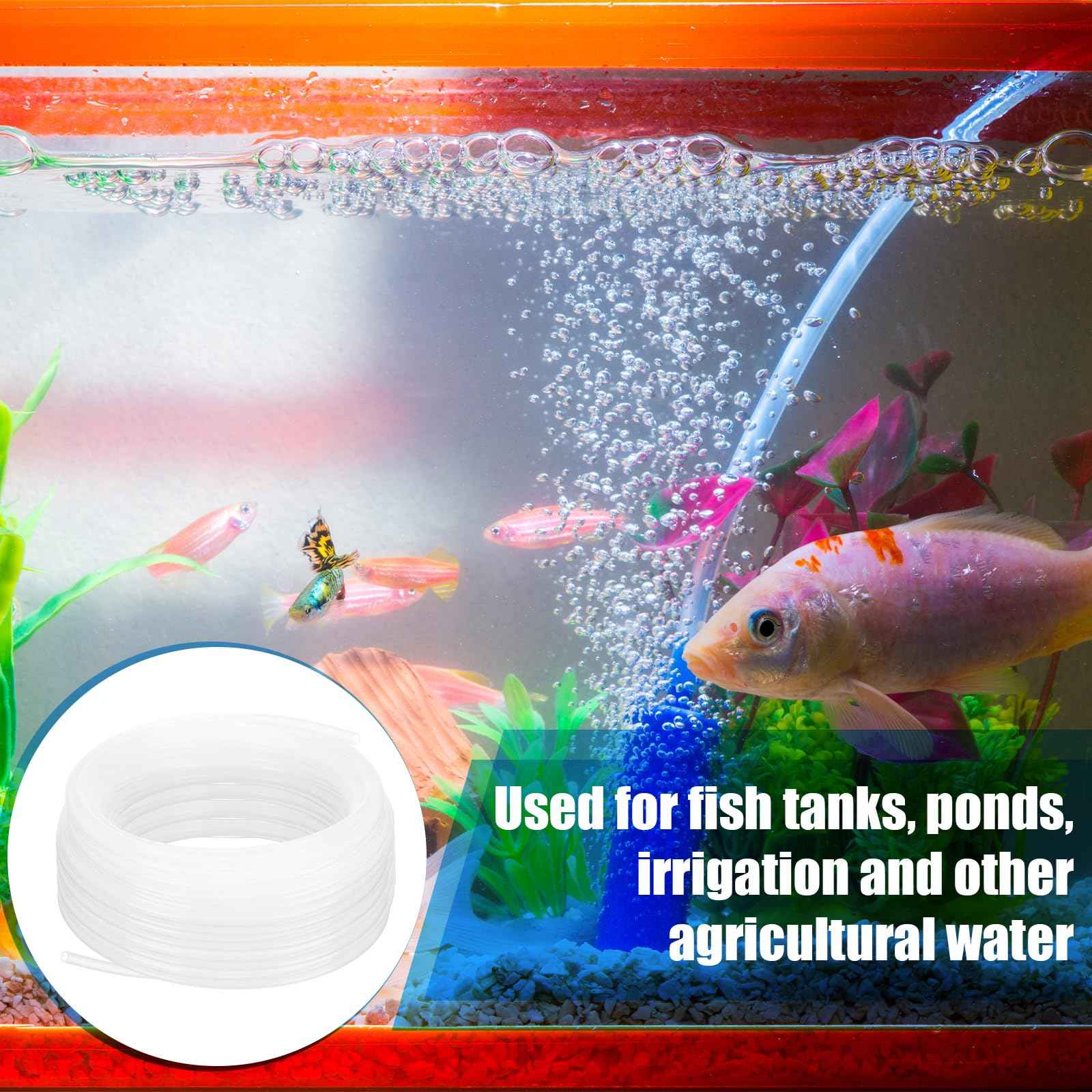 Nuanchu 100ft Polyethylene Tubing, 1/4" OD, 0.170" ID, 0.040" Wall Polyethylene Tubing Food Grade White Translucent Hose for Water, Beverage Pump, Homebrew, Brewing