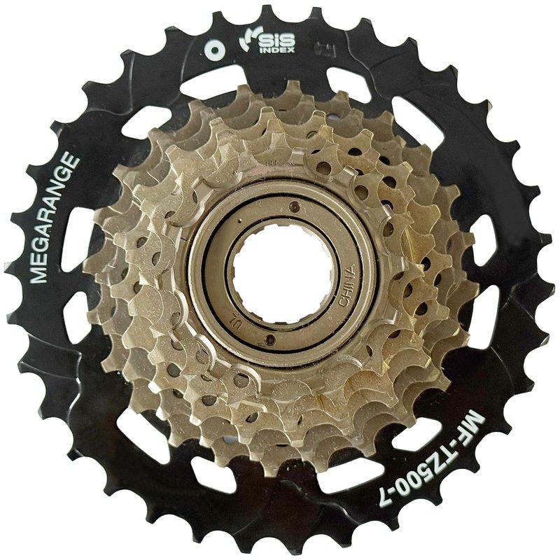 Aikolesa MF-TZ500-7 Bicycle Freewheel, 7 Speed Bike Freewheel, 14-34T Multiple Freewheel Cycling Replacement Part