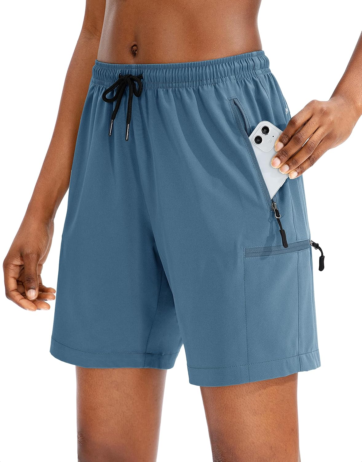 SANTINY Women's Hiking Cargo Shorts - Quick Dry Lightweight Design | Available in 5'', 7'', 9'' Sizes