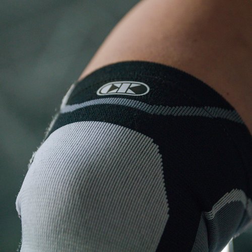 Cliff Keen Sure Shot Wrestling Compression Sleeve (Black/White)