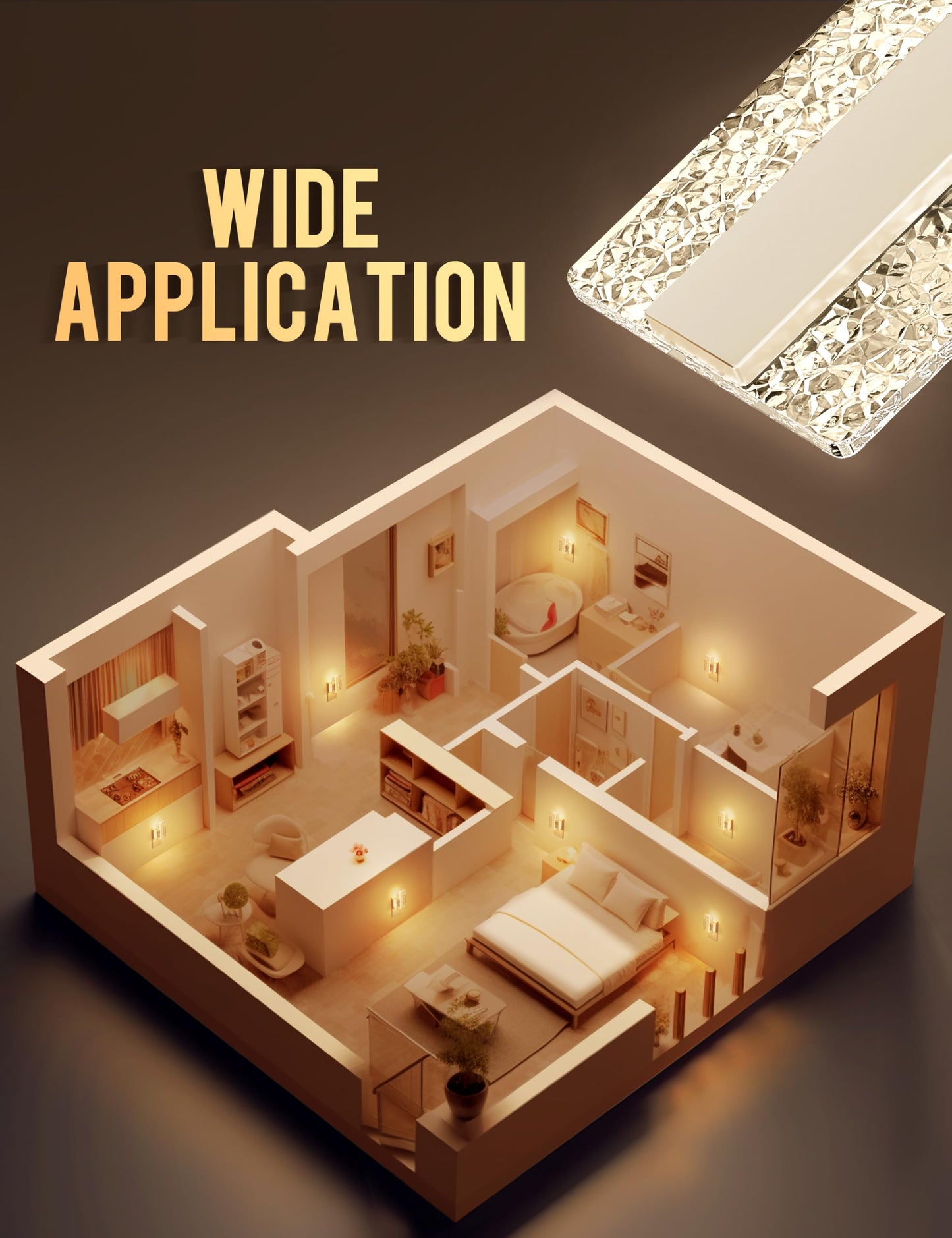 DORESshop LED Night Lights Plug Into Wall, [2 pack] Mordern Night Light with Dusk-to-Dawn Sensor, Dimmable Nightlights, Adjustable Brightness Night-Lights for Bathroom, Hallway, Bedroom,Stairway