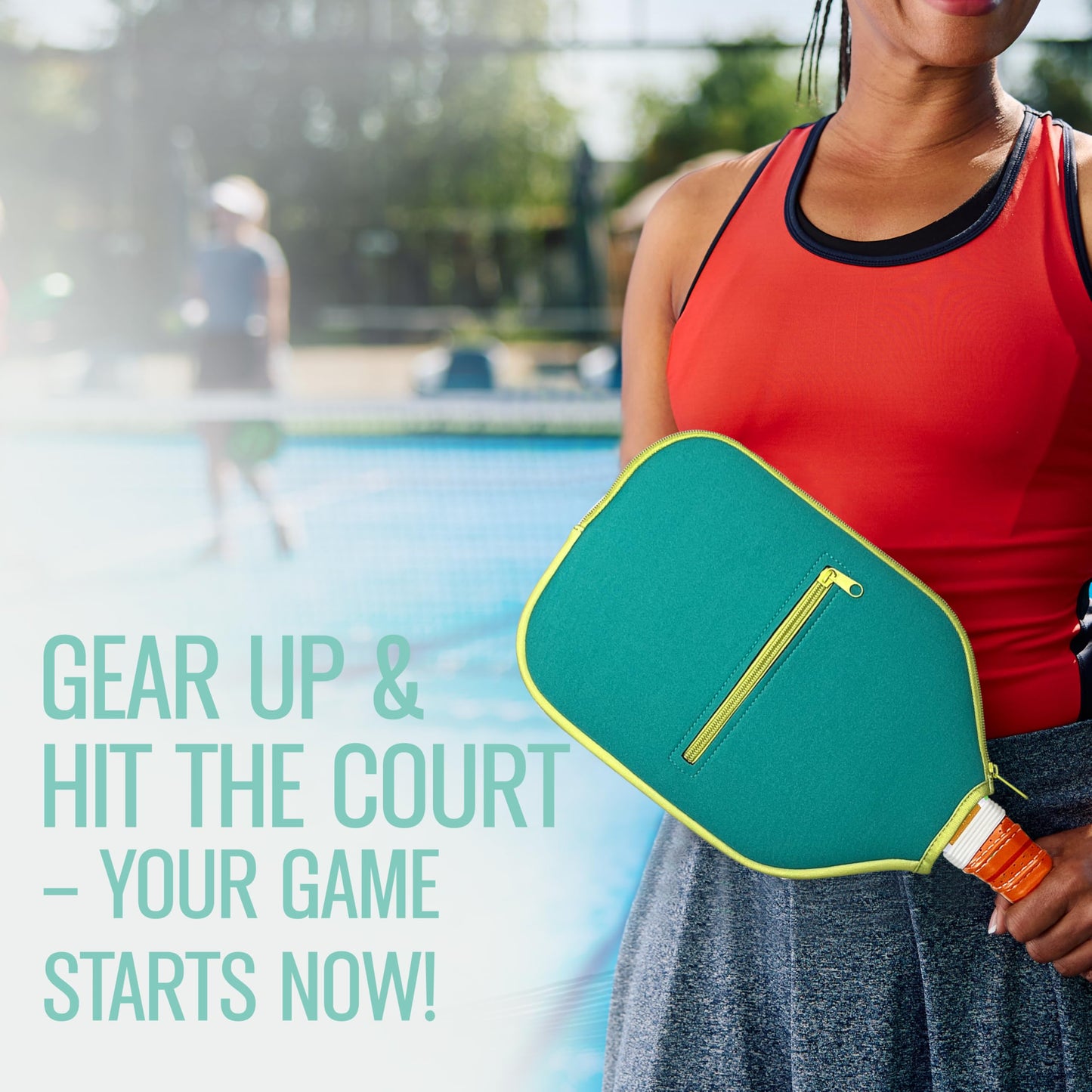 USAPA Approved Pickleball Paddle w/Neoprene Cover – Lightweight Fiberglass, 13mm Honeycomb Core for Power & Control – Durable, Stylish Design for All Ages & Skill Levels