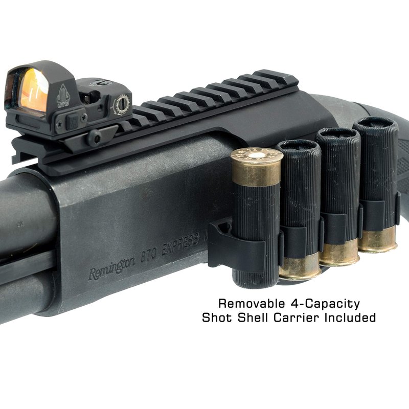 UTG 870 Optic Mount, 12 Gauge, Black