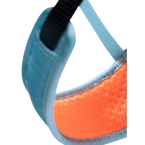 Mammut Ophir 3 Slide Climbing Harness for Women – Adjustable, Lightweight, and Durable Gear for Rock, Gym, and Sport Climbing, Whisper/Dark Gentian, X-Small