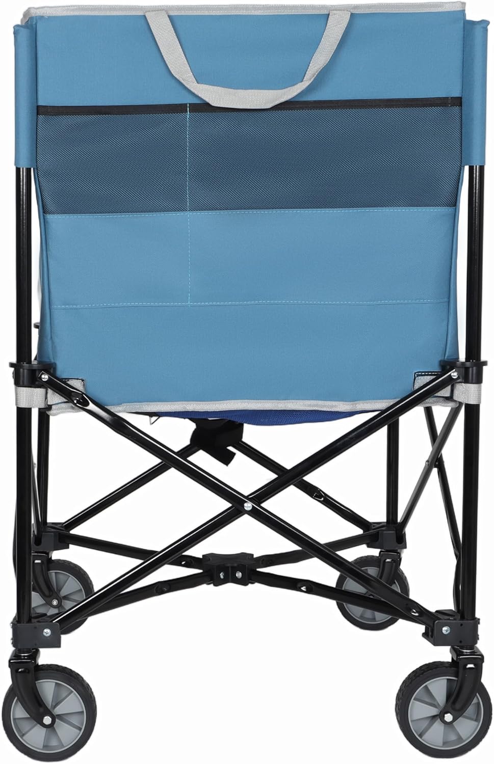 ZeHuoGe Rolling Ball Storage Cart - Collapsible Organizer with Wheels for Sports Equipment | Multi-Sport Family Gym