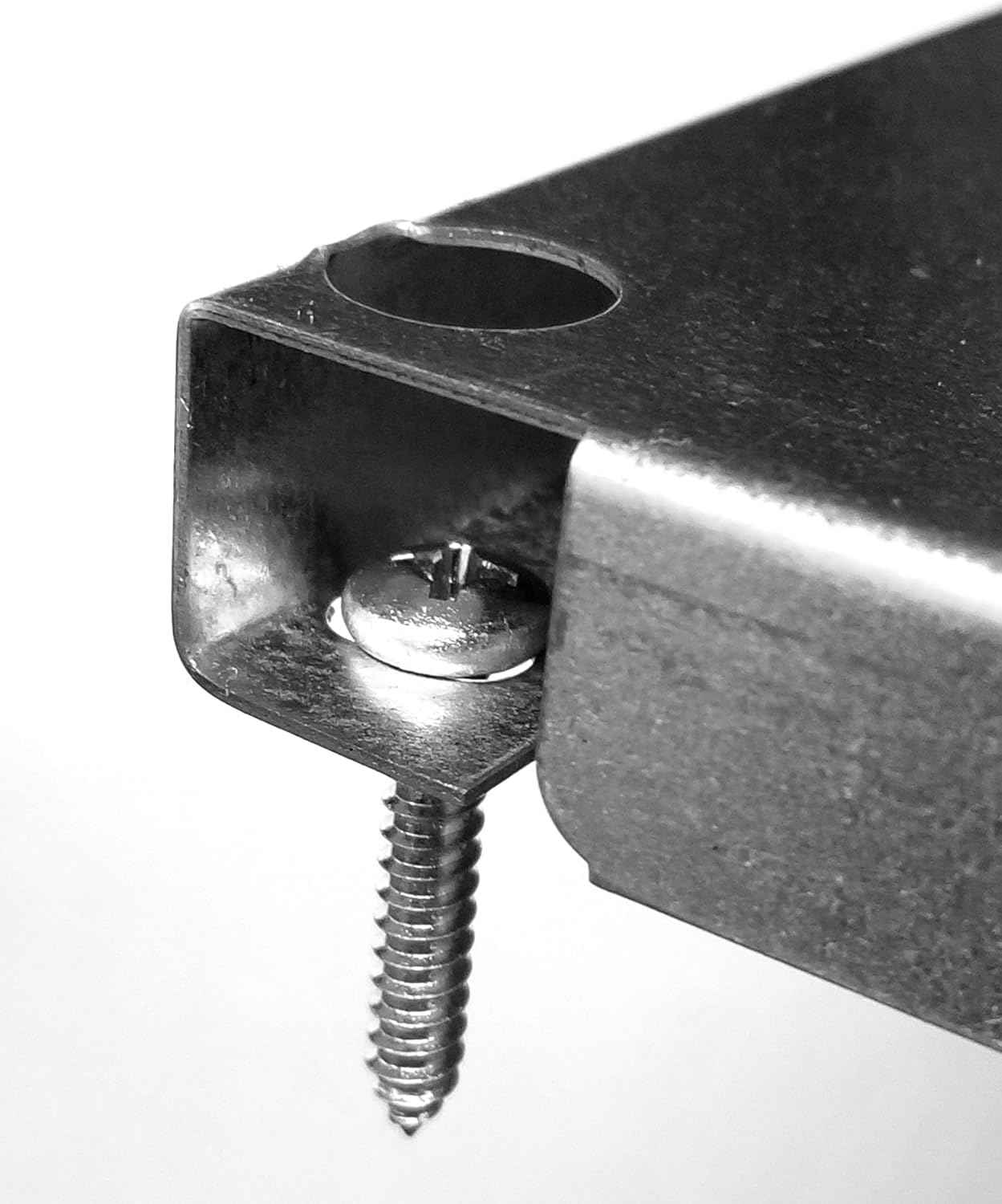 Galvanized Steel Pegboard Rack - 2 Pack 32” x 16” Metallic Tool Storage Panels