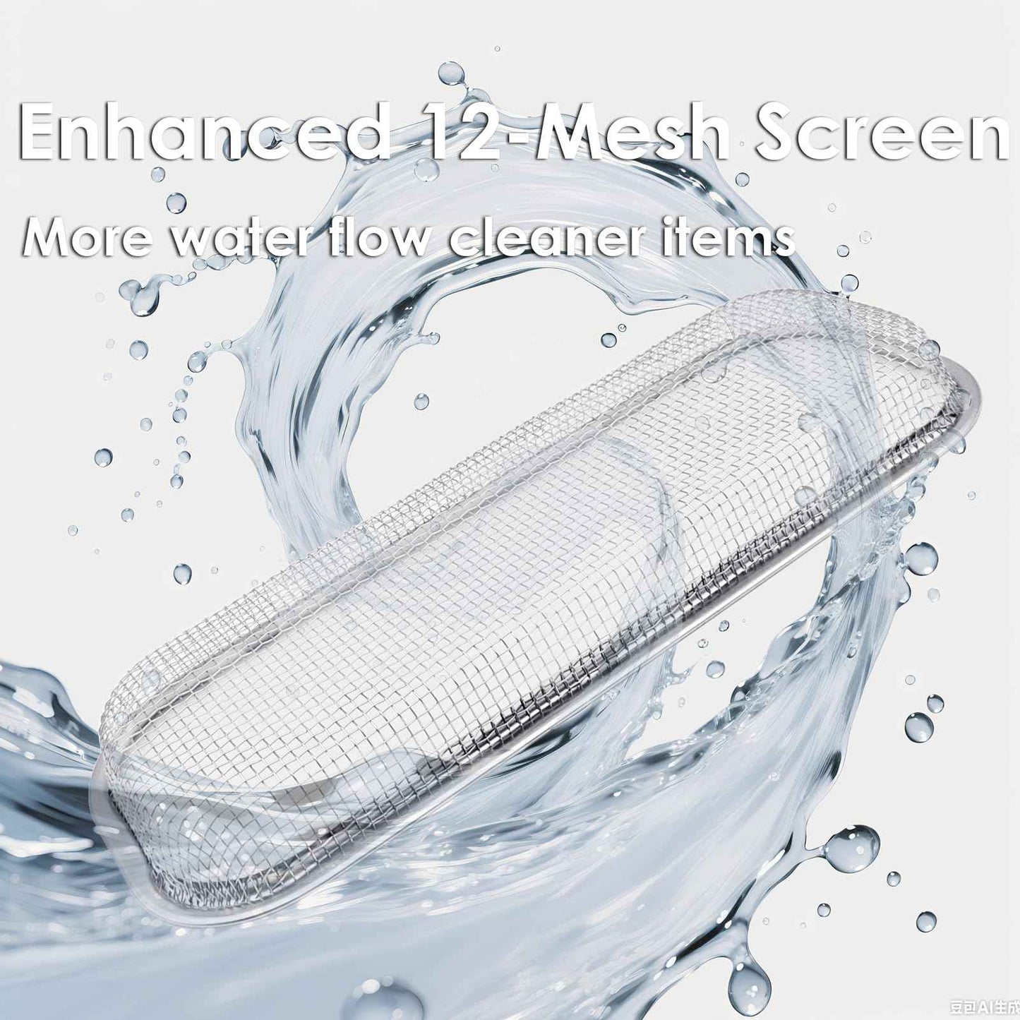 Dishwasher Basket, 18/8 Food-Grade Stainless Steel Dishwasher Basket for Small Item, Bottle Accessories, Scoops, Forks, Chopsticks Cleaning, Silver (Dual-Tier Large)