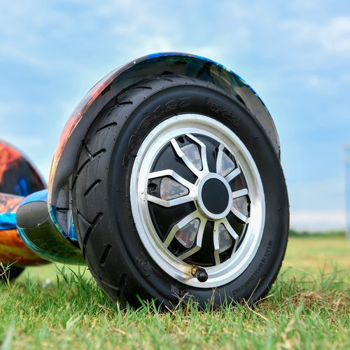 RUTU Heavy Duty 10x2 / 10x2.125 Tire - Compatible with Smart Electric Balance Scooter Bike, Bicycle, Tricycle, Stroller Replacement Wheels - For 10 inch Tires with 6 inch Rims