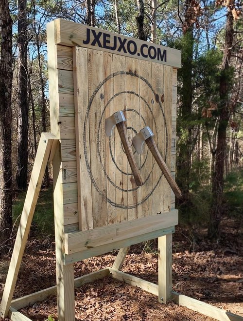 The Woopecker- 2Pack Professional Throwing Axe for Axe Throwing Competitions 1.58Lbs Head with 16.4" Handle