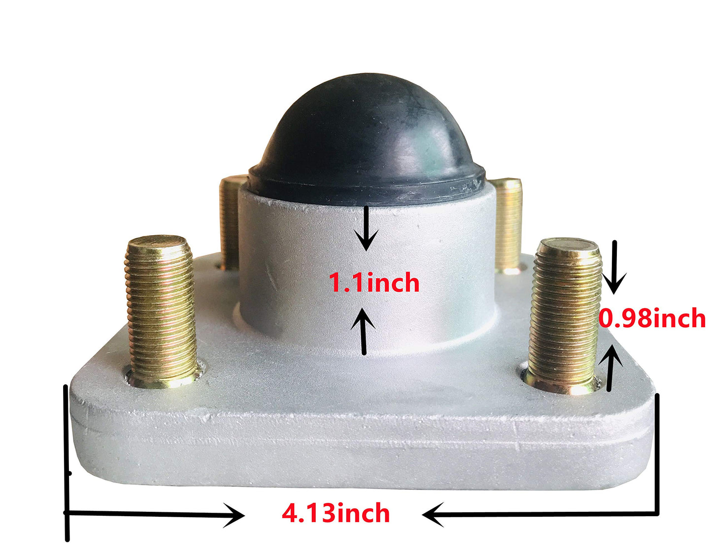 Dr.Acces 2PCS Golf Cart Front Wheel Hub Assembly, Compatible with Yamaha G2 G8 G9 G14 G16 G19 G22 G29 Drive Models, Replace OEM# JG5-WF511-10-00 JG5-WF511-00