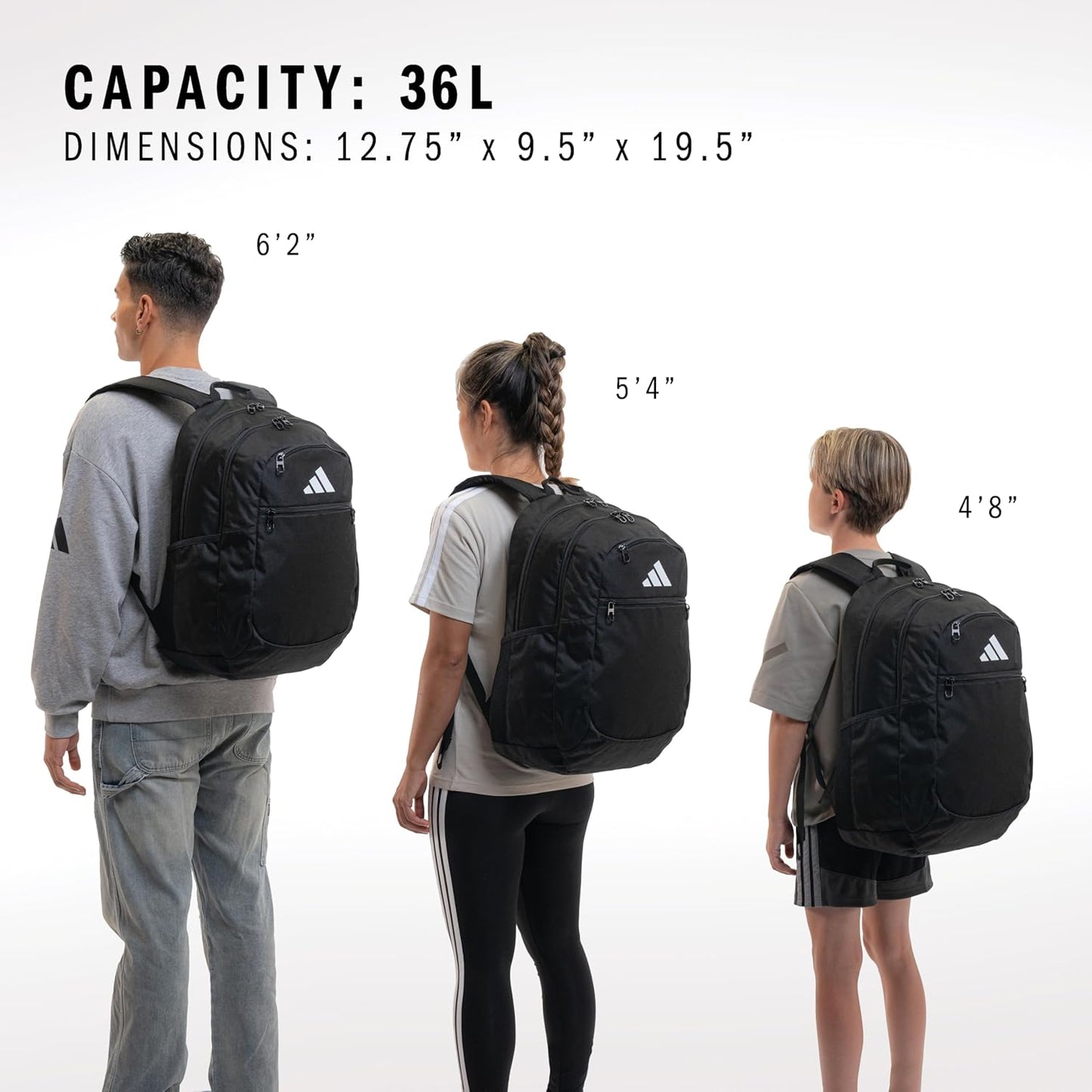 Striker Sports Backpack - Versatile Soccer & Workout Bag for Men and Women | Durable Design