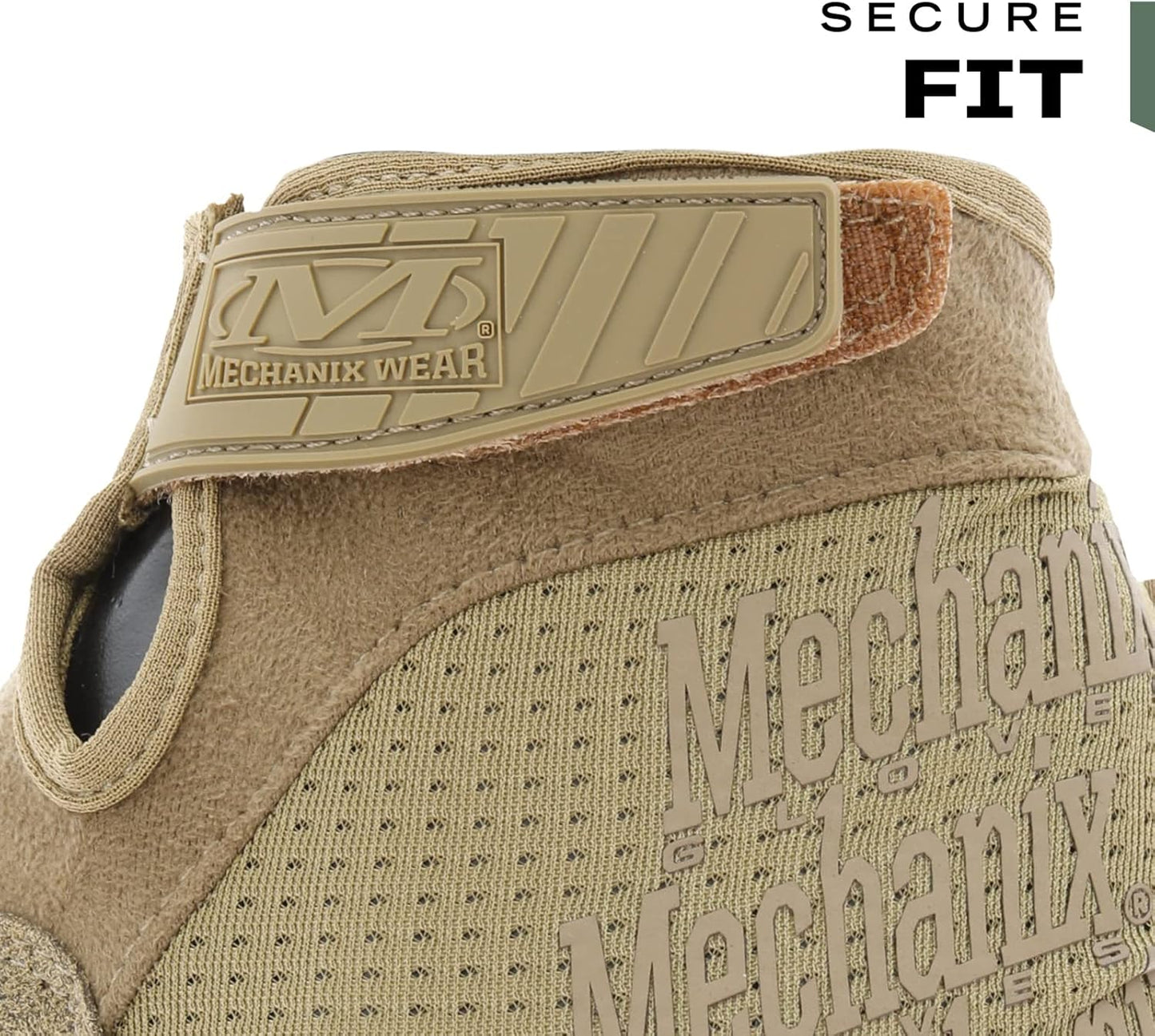 Mechanix Wear Tactical Gloves - Ventilated High-Dexterity Design for Precision Fit - Touchscreen Compatible, Machine Washable - Large, Coyote Tan