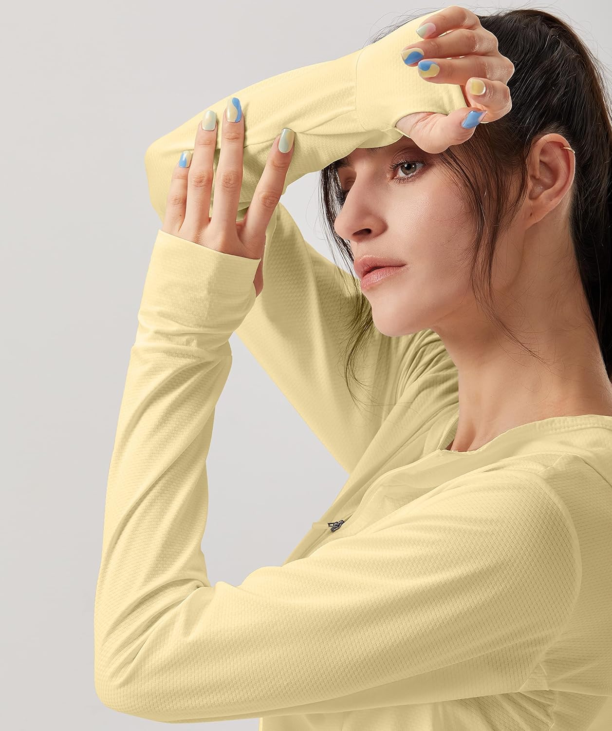 Soothfeel Women's Sun Protection Hoodie - UPF 50+ Lightweight Long Sleeve Jacket for Outdoor Hiking