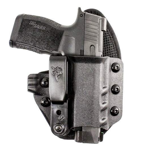 DeSantis Gunhide Uni-Tuk Inside Waistband Holster Fits Sig P365 P365 SAS and P365X with Romeo Zero Right Hand Black Kydex 206KA8JZ0