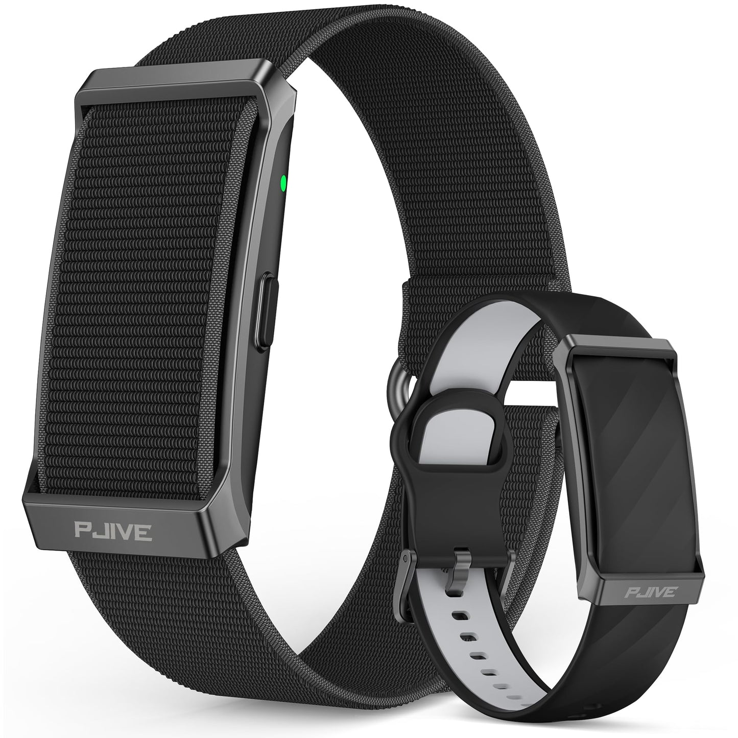 PJIVE Smart Bracelet, Health Fitness & Activity Tracker White