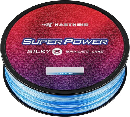 KastKing SuperPower Braided Fishing Line - Abrasion Resistant, Zero Stretch, Smaller Diameter - Essential Gear!