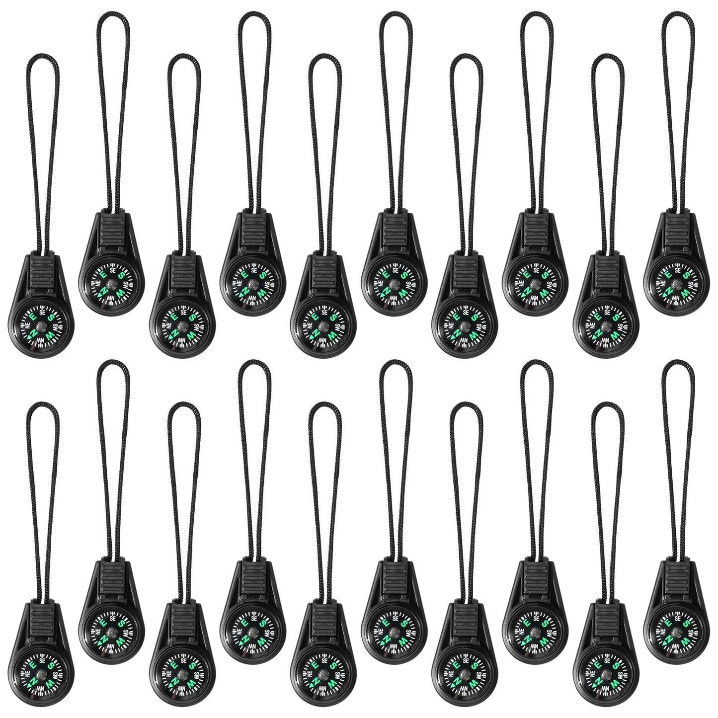 100 Pieces Mini Compass Bulk Hiking Survival Pocket Compass Keychain Button Liquid Filled Compasses Small for Outdoor Camping Hiking Paracord Bracelet Necklace Key Chain Camping Party Favors