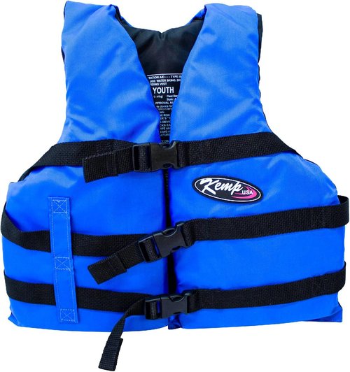 Kemp USA Type III Recreational Vest - Perfect for Boating, Fishing & Watersports Activities