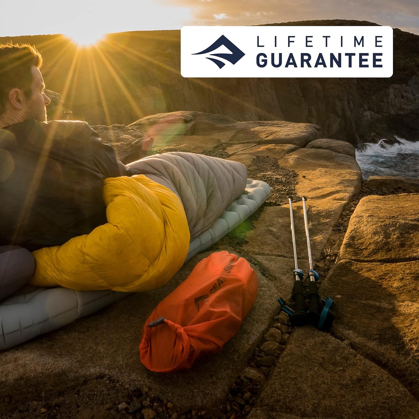 Sea to Summit Ultra-Sil Dry Sack - Ultralight Waterproof Dry Bag for Travel | 20L Size