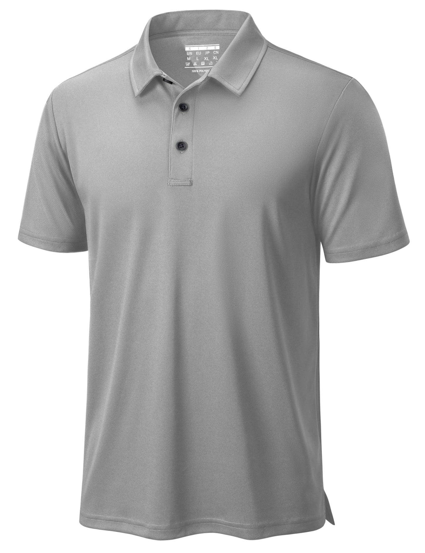TACVASEN Dry Fit Polo Shirts for Men Short Sleeve Performance Golf Tops