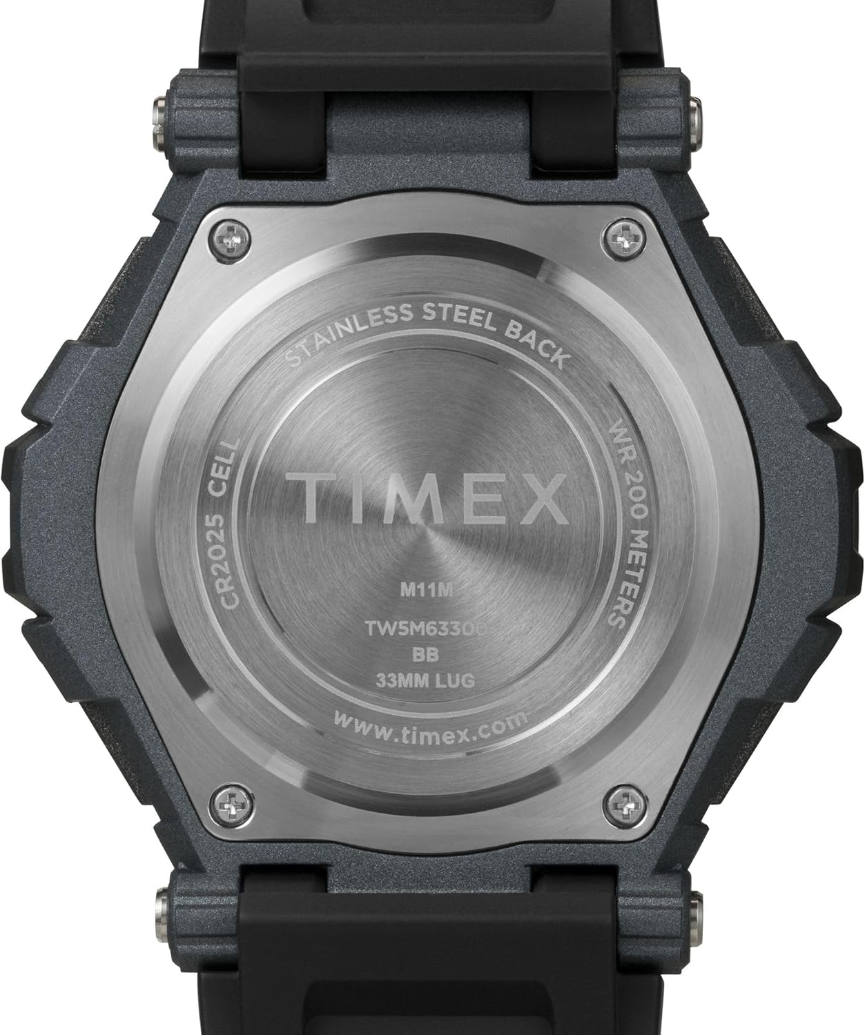 Timex Unisex Digital Watch - 52mm Size with Easy-to-Read Display and Durable Design