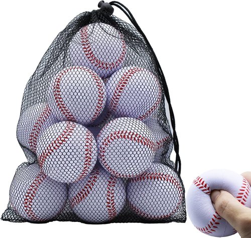 Magicorange Foam Baseball - Perfect for Training, Soft Toss, Batting, Fielding & Pitching Practice