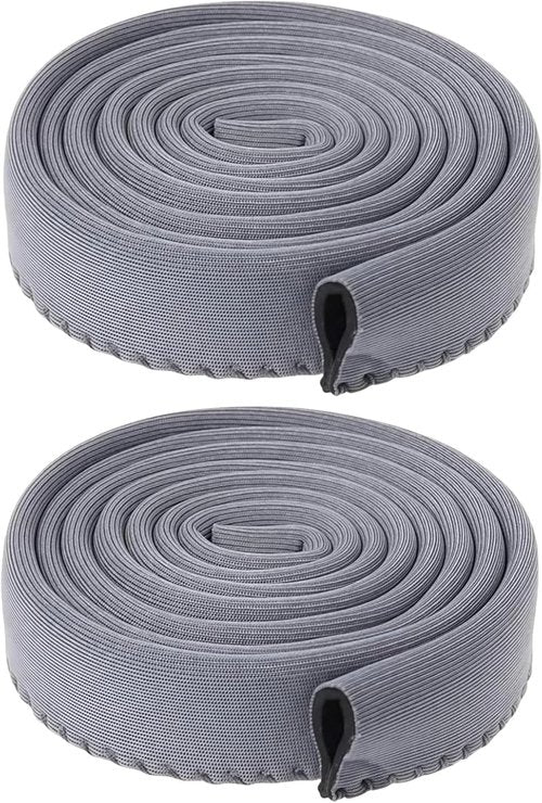 WNHNO 2Pcs Grey Water Bladder Tube Cover Hydration Bladder Tube Sleeve, Hydration Tube Sleeve Insulation Hose Cover, Running Cycling Water Bag Tube Thermal Hose Cover Accessories