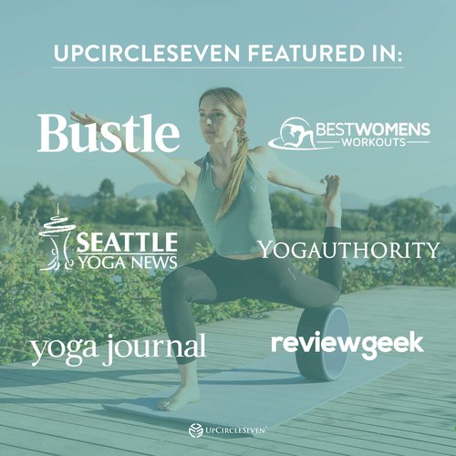 UpCircleSeven Aerial Yoga Swing Set Ceiling Mount Accessories, Purple/Grey