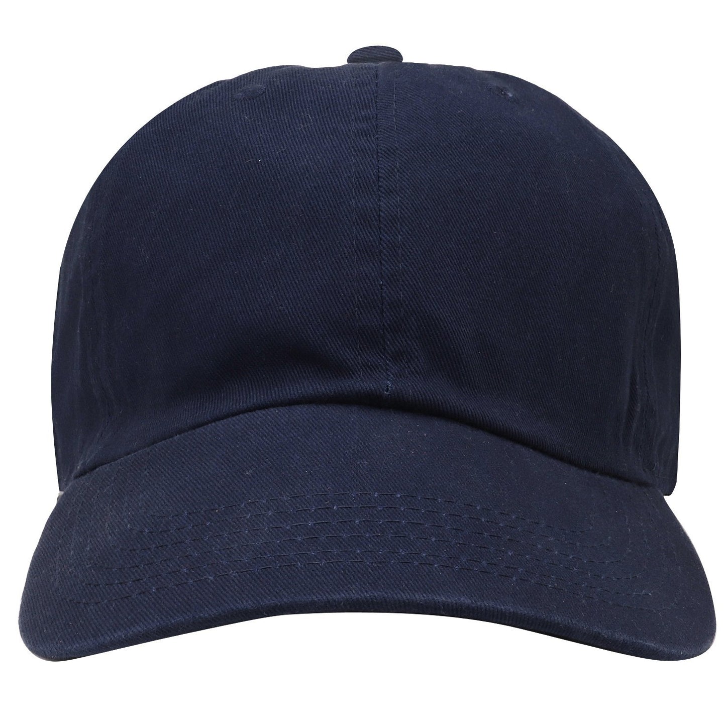 Falari Classic Baseball Cap Dad Hat 100% Cotton Soft Adjustable Size Navy
