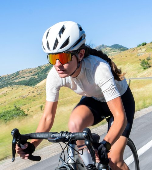 FEISEDY Polarized Sports Sunglasses for Men Women,Teens Baseball Tennis Sunglasses, TR90 Cycling Glasses B4151