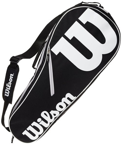 WILSON WRZ601403 Advantage II Tennis Bag, Black/White