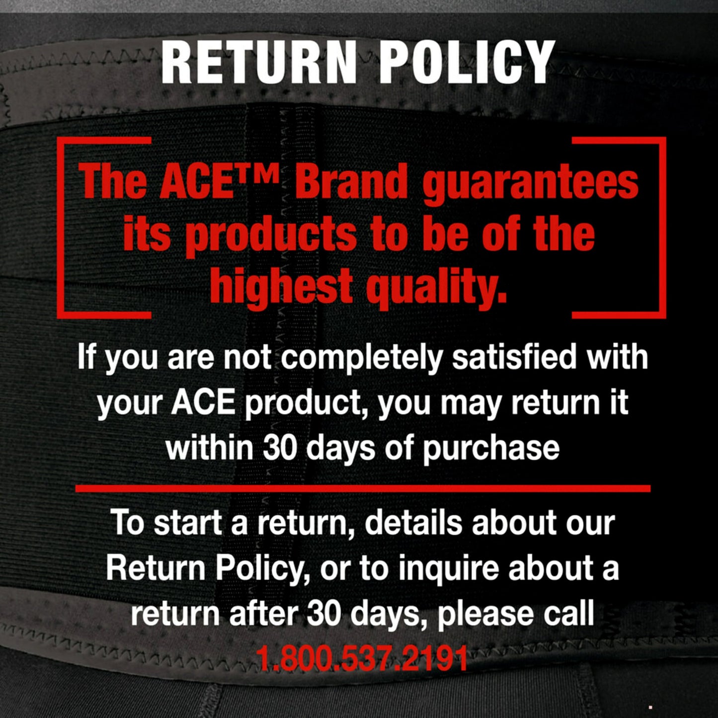 ACE Deluxe Back Stabilizer, with Lumbar Support, Back Brace, Doctor Developed, Adjustable, Helps with Herniated Discs and Sciatica