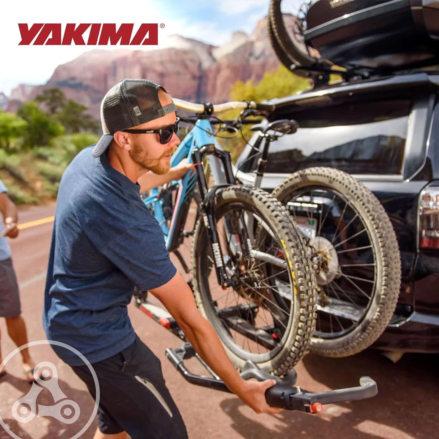 YAKIMA HoldUp Hitch Mount Bike Rack - Durable Design for 2 Bikes | Easy Installation & Secure Fit