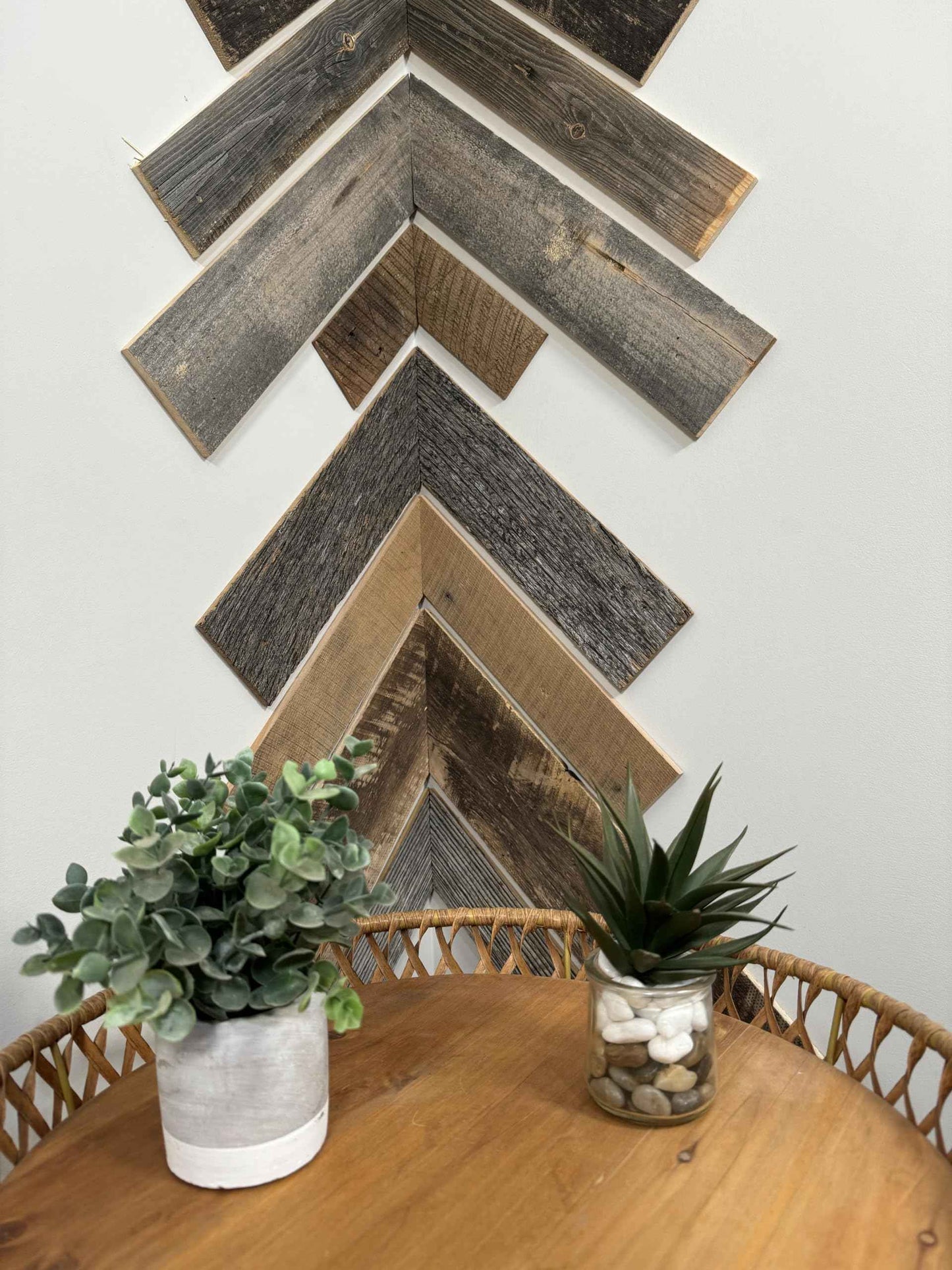 Authentic American Barnwood - 100% Reclaimed Barn Wood Wall Planks, 36 inch Length, Multi-Width, DIY Accent Wall for Home, Office or Business, 10 Square Ft.