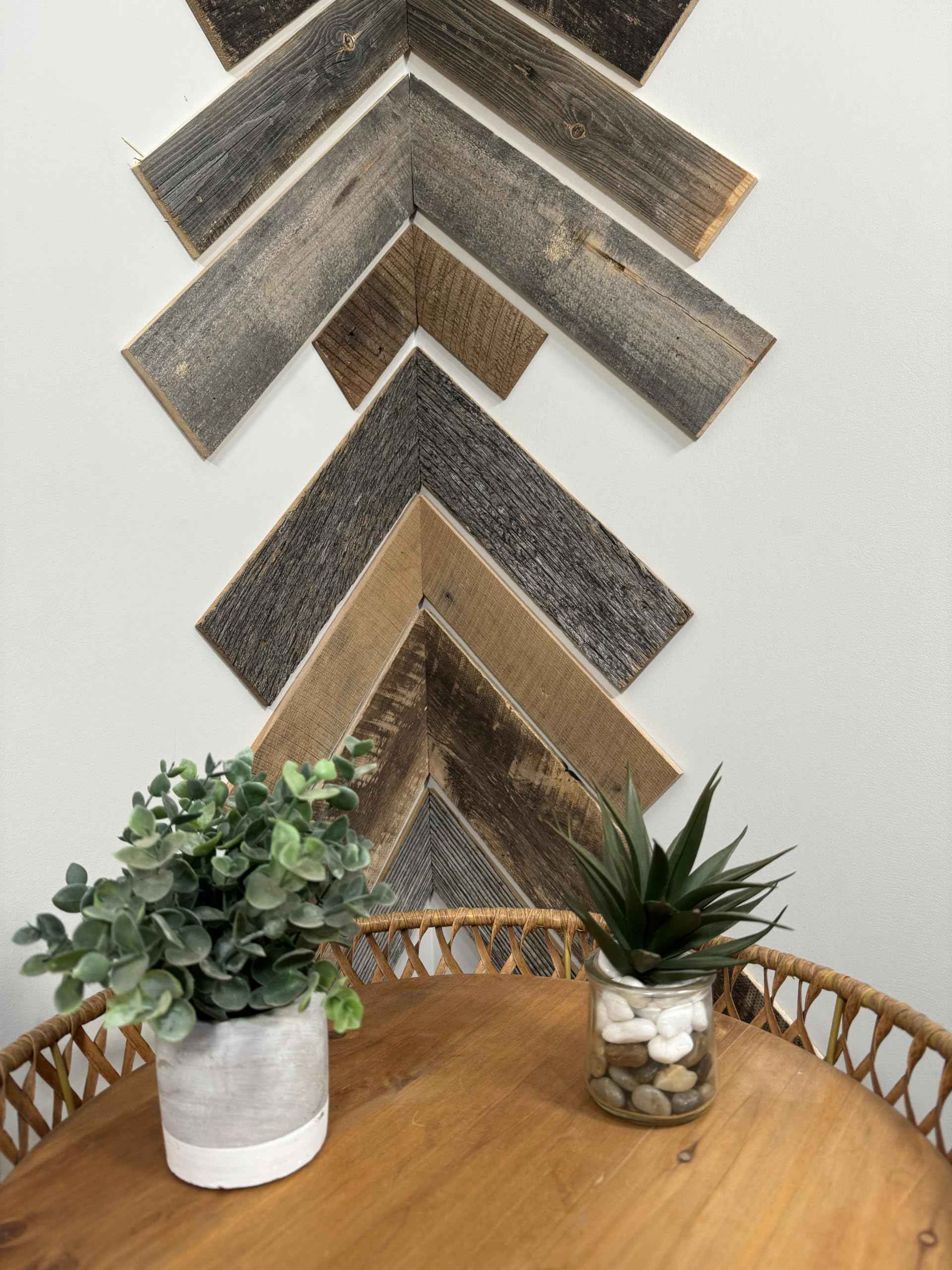 Authentic American Barnwood - 100% Reclaimed Barn Wood Wall Planks, 36 inch Length, Multi-Width, DIY Accent Wall for Home, Office or Business, 10 Square Ft.