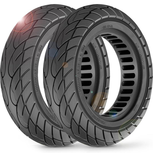 BANGTING 2-Pack 10x2.125 Tubeless Scooter Tires - Fits Models: 8.5x2.0, 8½x2, 50-75-6.1, 10×2.0, 10×2-6.1, 10×2(54-152) | Verify Rim Size: 6.5-6.65" Diameter & 1.26-1.34" Width | Puncture-Resistant