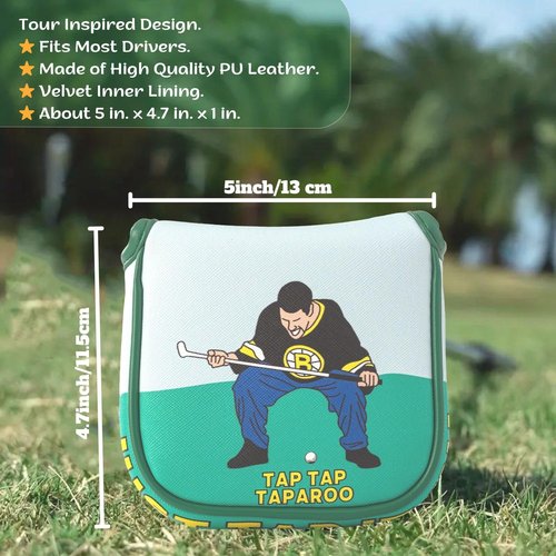 Funny Golf Putter Headcover, Perfect Golf Gift for Men and Women, Golf Accessories for Golfers - Tap Tap Taparoo