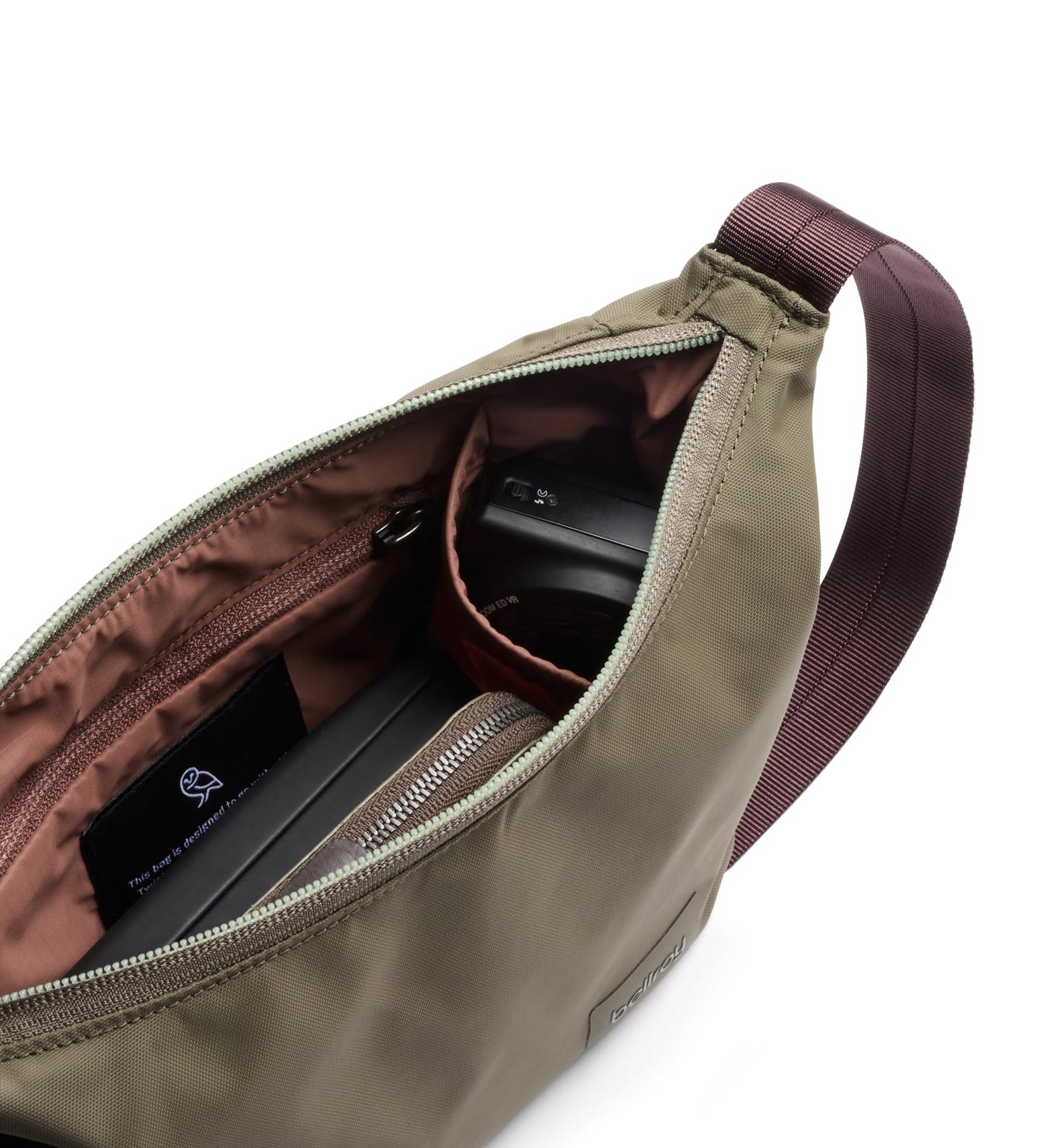 Bellroy Laneway Crescent Bag (everyday 2.5 liter mini crossbody bag with plenty of pockets and adjustable strap)' - SeaKelp