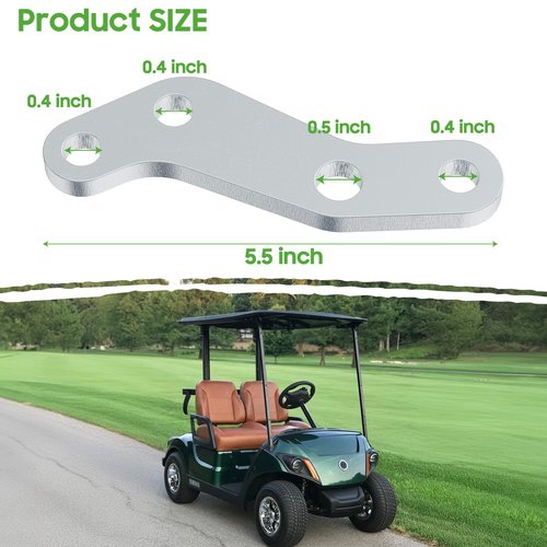 10L0L Golf Cart Knuckle Arm Driver and Passenger Side for Yamaha G29 Drive 2007-2016 Gas and Electric Golf Cart OEM Part# JW1-F3512-00-00