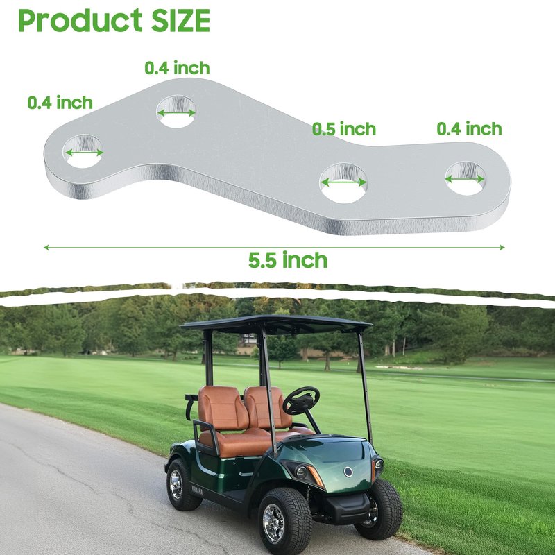 10L0L Golf Cart Knuckle Arm Driver and Passenger Side for Yamaha G29 Drive 2007-2016 Gas and Electric Golf Cart OEM Part# JW1-F3512-00-00