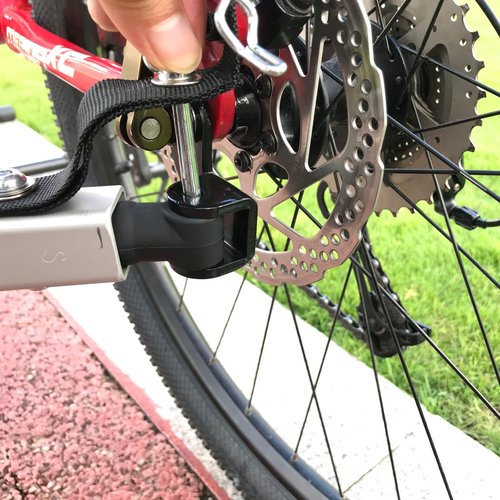 ODIER Steel Hitch for Burley Bike Trailer for Kids 12.2 MM Hitch Compatible with Burley Bee Honey Bee and Old Trailer Models Work with Disc Brake