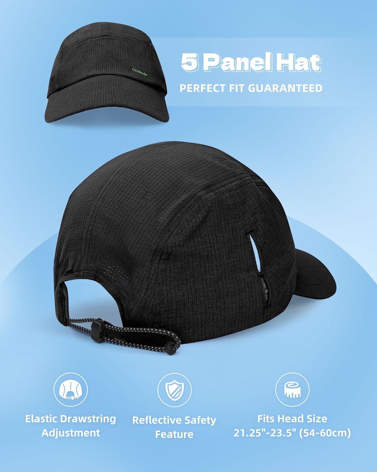 Skiennix Performance Hat - Lightweight Breathable Mesh Sport Cap for Running, Golf, Cycling, Tennis
