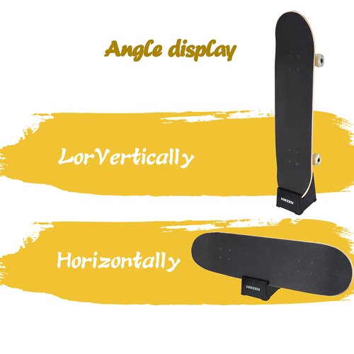 Hikeen Skateboard Holder - Skateboard Stand for Storage and Display