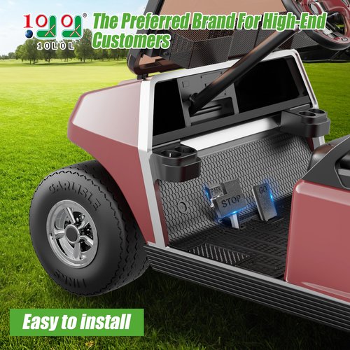 Golf Cart Accelerator Pedal Pad, Brake Pedal Pad, Parking/Hill Brake Pad Set, Club Car DS 1981-up Gas and Electric
