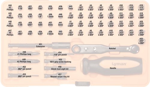 Lyman Master Gunsmith 68 Piece Tool Kit