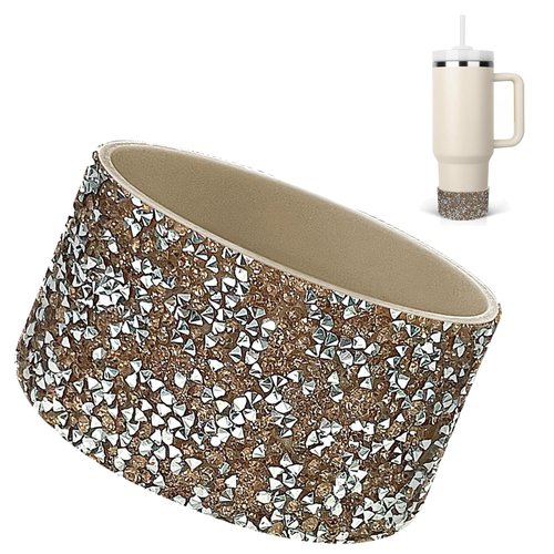 SEAWEIDA Stanley Boots 40oz, Rhinestone Silicone Boot for Stanley 30oz & 40oz Tumbler, Sports & Outdoors Accessory (As Pic)