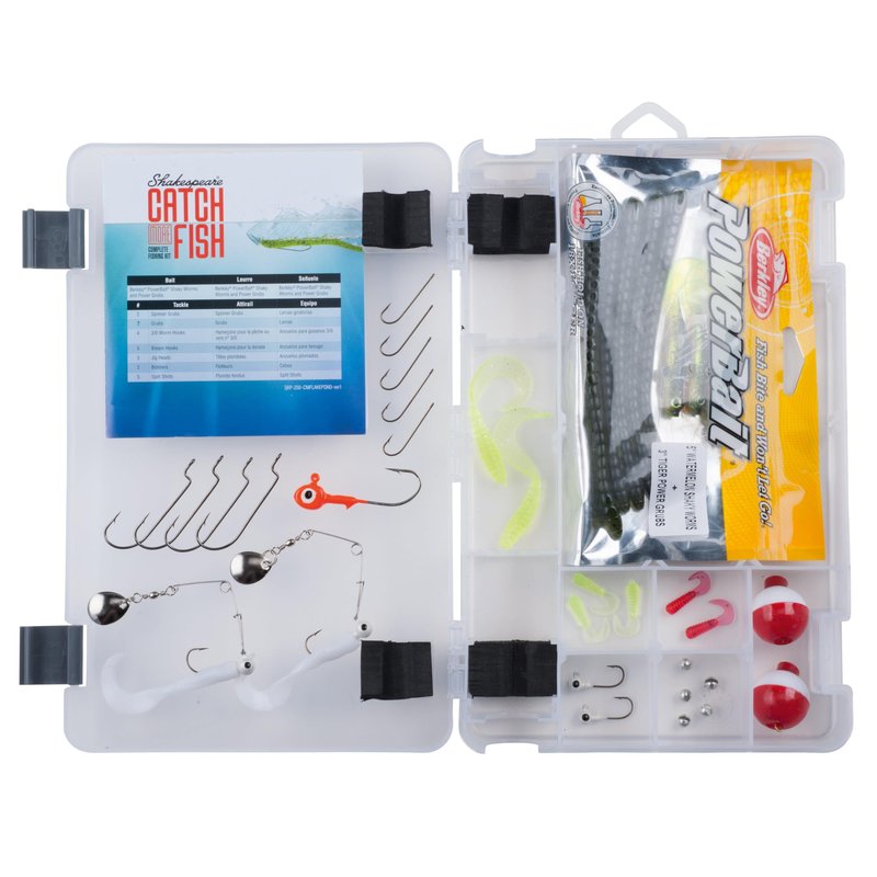 Shakespeare Catch More Fish Fishing Tackle Kit