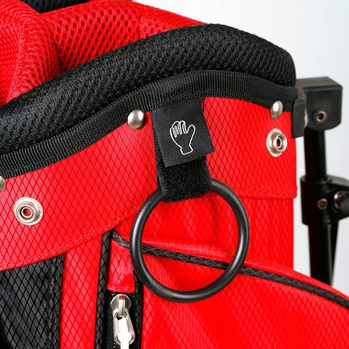 Orlimar Golf ATS Junior Boy's Red/Black Golf Stand Bag (Ages 9-12)