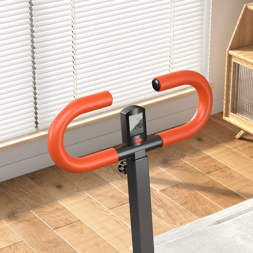 SogesPower Squat Machine for Home Gym, Squat Rowing Machine with Adjustable Resistance and Optional Full Motion, Squat Assist Trainer for Glutes & Legs Workout, Up to 330lbs, Orange