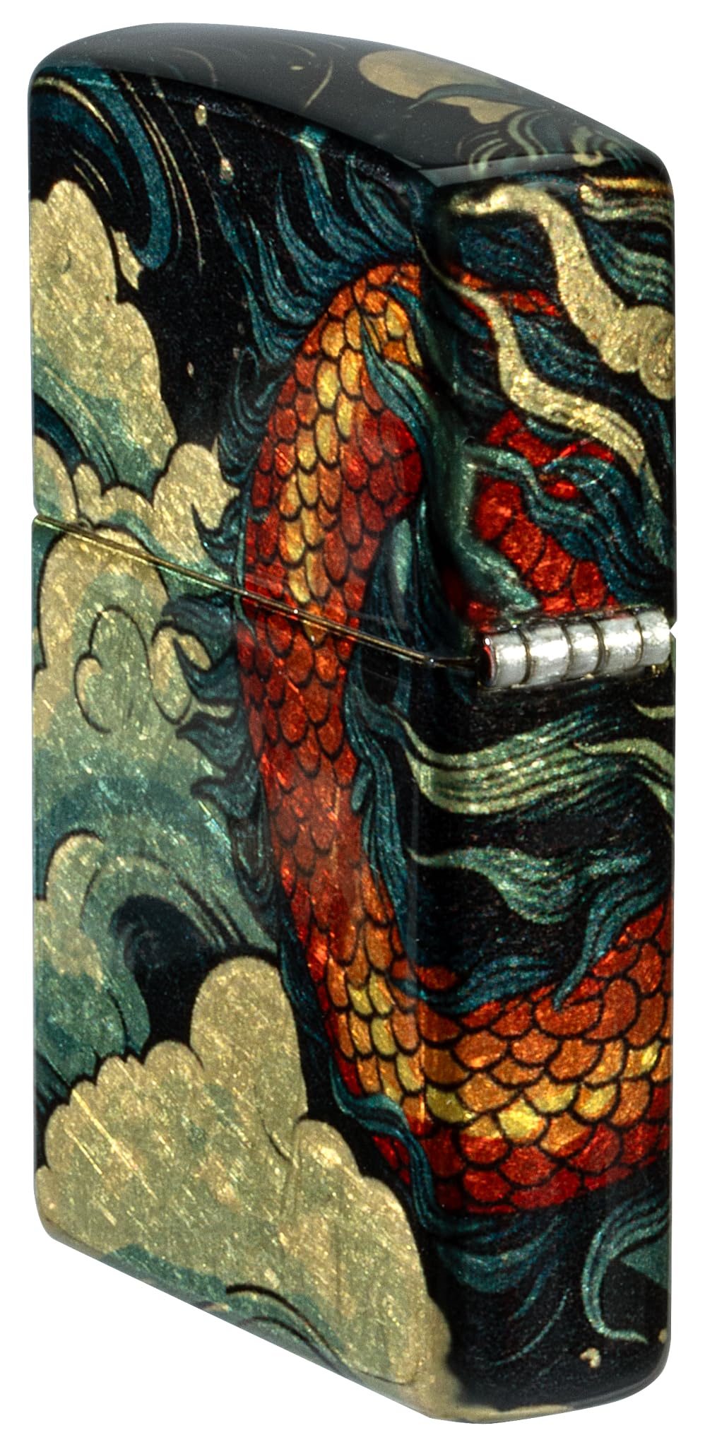 Zippo Dragon Fusion Design 540 Tumbled Brass Pocket Lighter